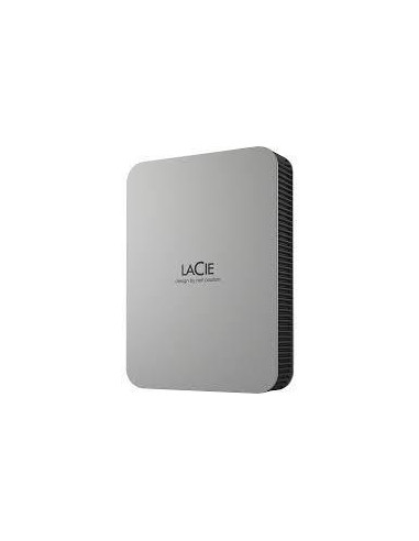 Lacie Mobile Drive Secure Zewnętrzny Dysk Twarde 4 Tb Usb Type-C 3.2 Gen 1 (3.1 Gen 1) Szary