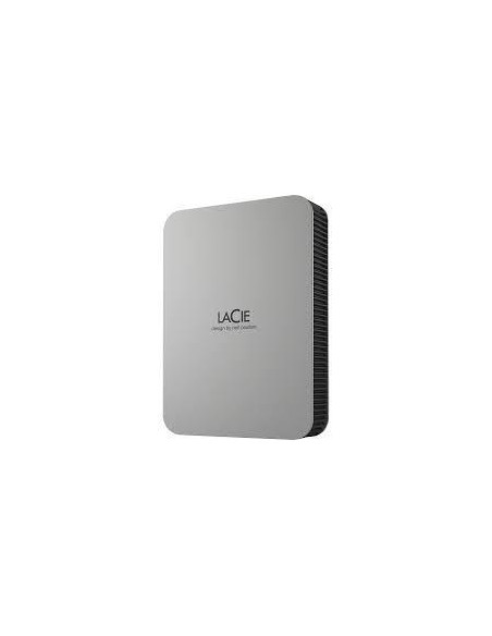 Lacie Mobile Drive Secure Zewnętrzny Dysk Twarde 4 Tb Usb Type-C 3.2 Gen 1 (3.1 Gen 1) Szary