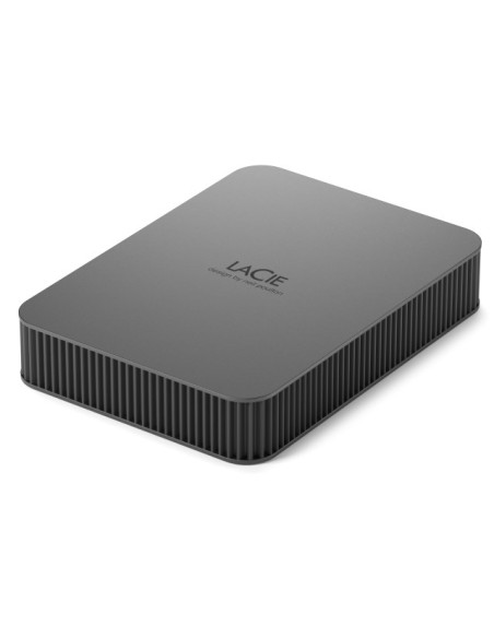Lacie Mobile Drive Secure Zewnętrzny Dysk Twarde 4 Tb Usb Type-C 3.2 Gen 1 (3.1 Gen 1) Szary