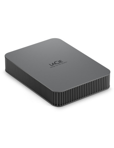 Lacie Mobile Drive Secure Zewnętrzny Dysk Twarde 4 Tb Usb Type-C 3.2 Gen 1 (3.1 Gen 1) Szary