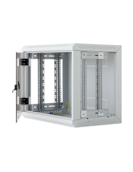 Triton Szafa 19" 9U 400 Demont. Boki Rua-09-As4-Cax-A1