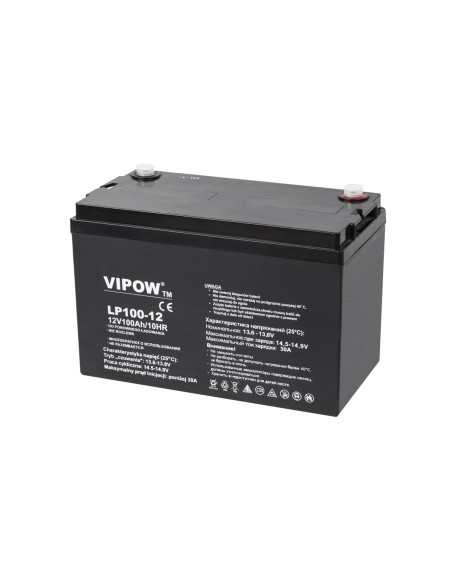 Akumulator Żelowy Vipow 12V 100Ah