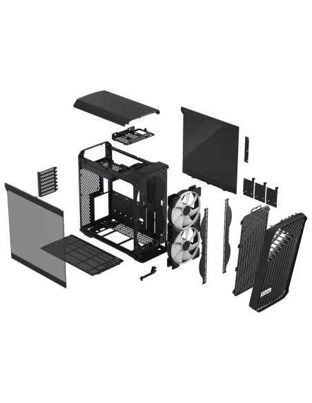 Fractal Design Torrent Compact Tower Czarny