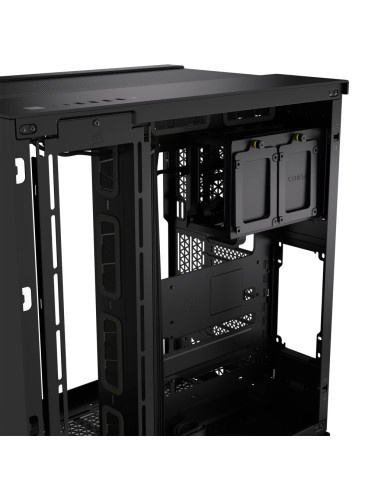 6500X Tempered Glass Mid-Tower, Black