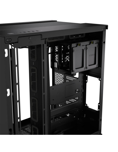 6500X Tempered Glass Mid-Tower, Black