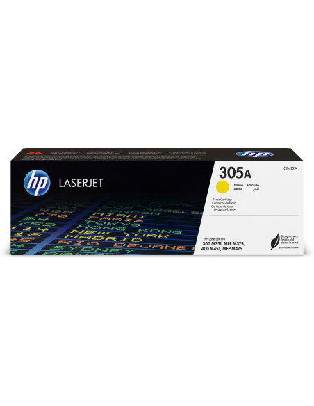 Hp 305A Kaseta Z Tonerem 1 Szt. Oryginalny Żółty