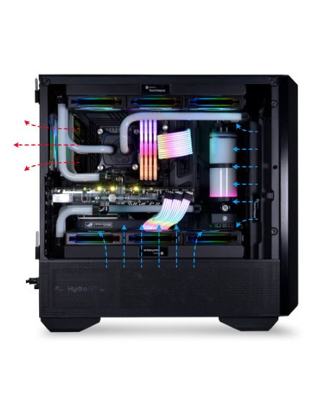 Lian Li Lancool Iii Midi Tower Czarny, Przezroczysty