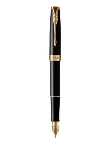 Pióro Wieczne Parker Sonnet Black Lacquer Gt (M)
