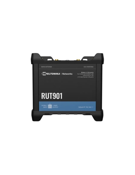 Teltonika Rut900 Router Bezprzewodowy Fast Ethernet Jedna Częstotliwości (2,4 Ghz) 3G Czarny