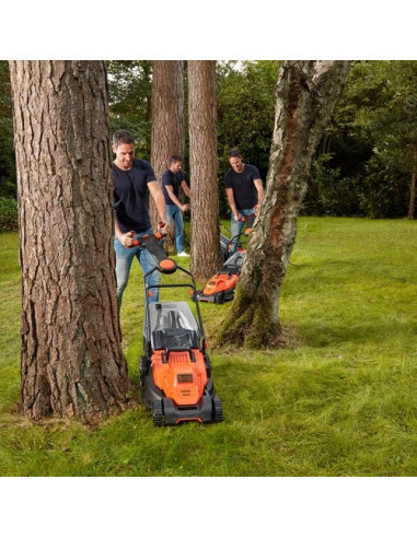 Black & Decker Bemw481Es Kosiarka Do Trawnika Typu Push Prąd Przemienny Pomarańczowy