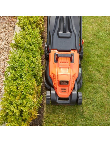 Black & Decker Bemw481Es Kosiarka Do Trawnika Typu Push Prąd Przemienny Pomarańczowy