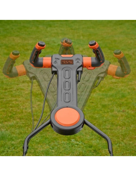 Black & Decker Bemw481Es Kosiarka Do Trawnika Typu Push Prąd Przemienny Pomarańczowy