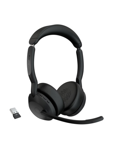 Jabra 25599-999-999 Słuchawki/Zestaw Słuchawkowy Bezprzewodowy Opaska Na Głowę Biuro/Centrum Telefoniczne Bluetooth Podstawka Do