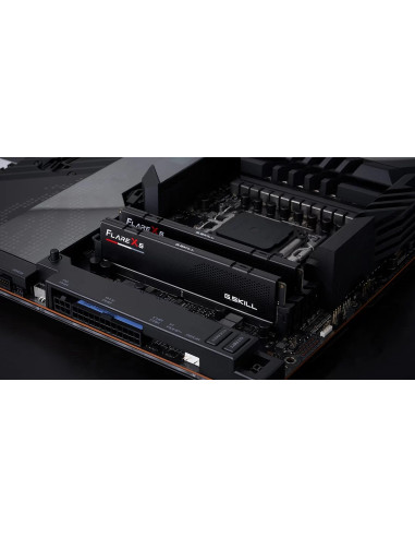 G.skill Flare X5 Amd Ddr5 2X32Gb 5200Mhz Cl40 Expo Black F5-5200J4040A32Gx2-Fx5