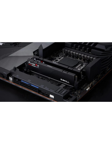 G.skill Flare X5 Amd Ddr5 2X32Gb 5200Mhz Cl40 Expo Black F5-5200J4040A32Gx2-Fx5