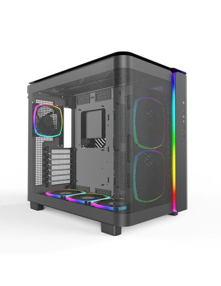 Montech King 95 Pro Midi-Tower, Szkło Hartowane, Argb - Czarny
