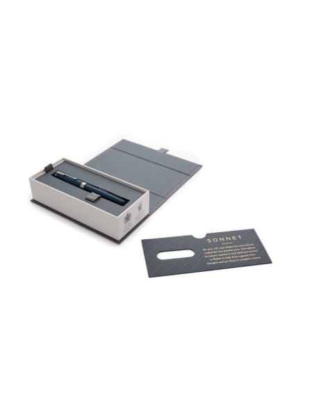 Parker Füller Sonnet Lacquer Blue M Schwarz
