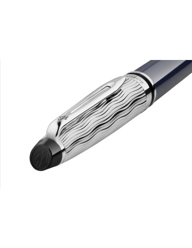 Waterman Roller L'essence Du Bleu Expert Deluxe C.c F Schwarc