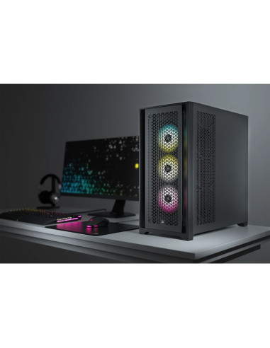 Obudowa Corsair 5000D Airflow Mid-Tower Atx Tempered Glass Black (Cc-9011210-Ww)