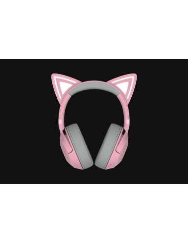 Razer Kraken Kitty V2 Bt Zestaw Słuchawkowy Bezprzewodowy Opaska Na Głowę Gaming Bluetooth Różowy
