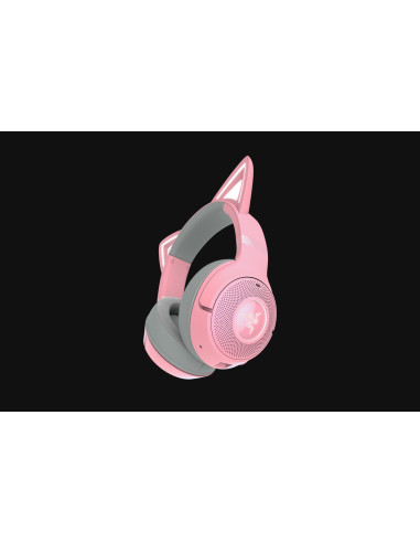 Razer Kraken Kitty V2 Bt Zestaw Słuchawkowy Bezprzewodowy Opaska Na Głowę Gaming Bluetooth Różowy