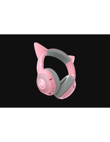 Razer Kraken Kitty V2 Bt Zestaw Słuchawkowy Bezprzewodowy Opaska Na Głowę Gaming Bluetooth Różowy