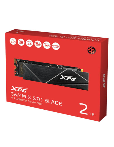 Dysk Ssd Adata Xpg Gammix S70 Blade 2Tb M.2 2280 Pcie Gen3X4