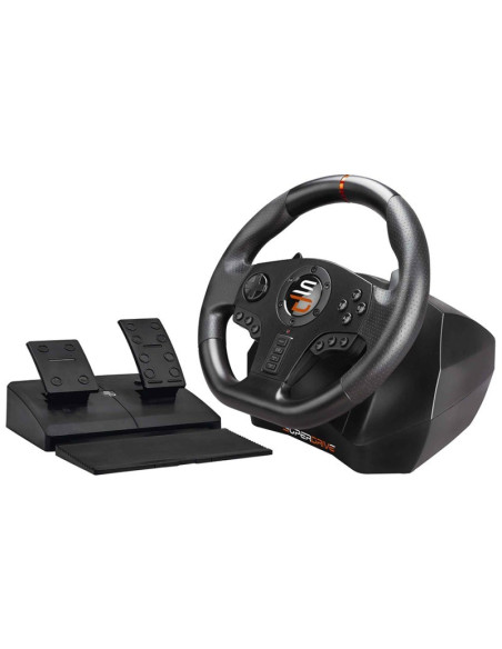 Kierownica I Pedały Subsonic Sa5595-Pc, Pc, D-Pad, Przycisk Opcji, 270°, Przewodowy, Usb
