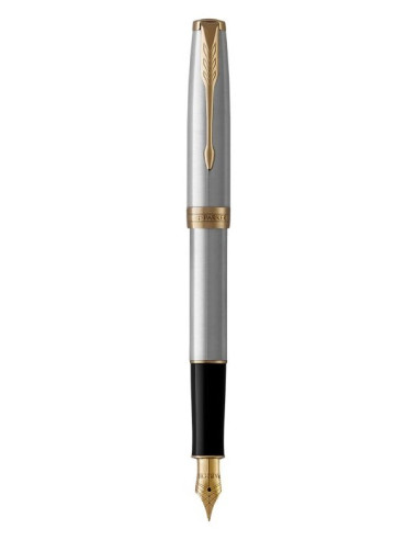 Pióro Wieczne Parker Sonnet Stainless Steel Gt (F)