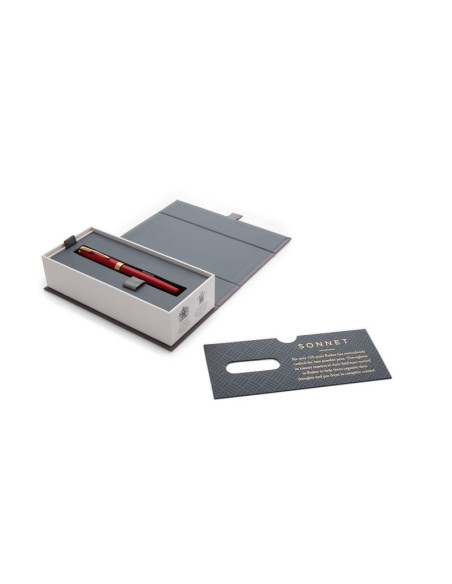 Pióro Kulkowe Parker Sonnet Red Lacquer Gt