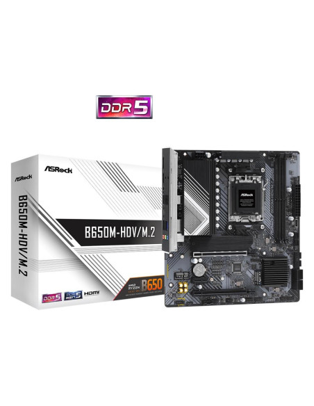 Mb Amd B650 Sam5 Matx/B650M-Hdv/M.2 Asrock