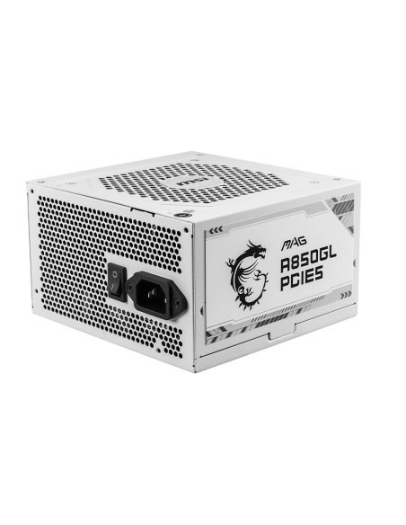 Zasilacz Msi Mag A850Gl Pcie5 White 850W 80+ Gold Atx 3.1