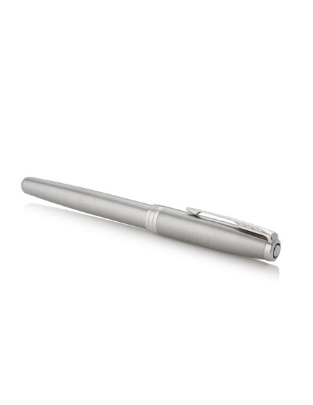 Pióro Wieczne Parker Sonnet Medium Nib Stainless Steel Palladium Finish Trim Gift Boxed