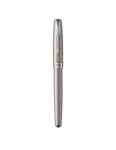 Pióro Wieczne Parker Sonnet Medium Nib Stainless Steel Palladium Finish Trim Gift Boxed