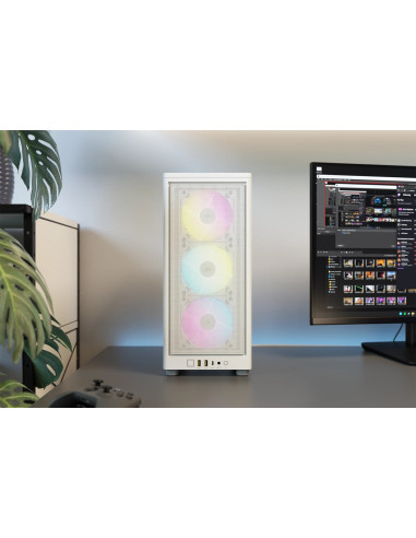 Corsair 2000D Rgb Airflow Small Form Factor (Sff) Biały