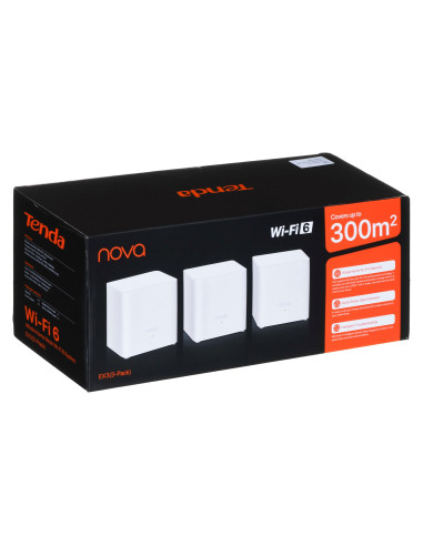 Tenda Ex3  3-Pack Ax1500 System Mesh Wi-Fi 6 (Trzypak)