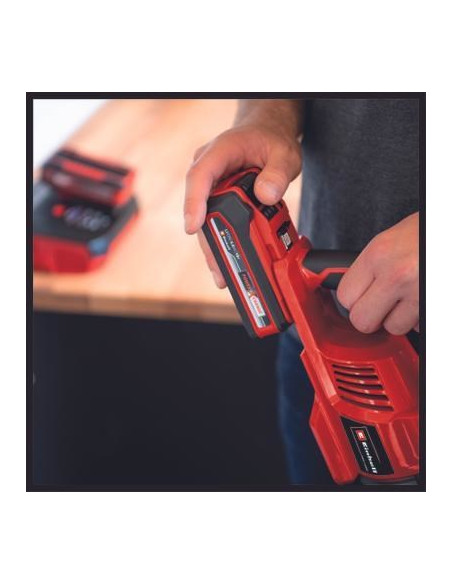 Einhell Te-Sv 18 Li-Solo 2-In-1 Stick Vacuum Bateria Suchy Bez Worka Czarny, Czerwony