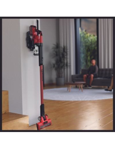 Einhell Te-Sv 18 Li-Solo 2-In-1 Stick Vacuum Bateria Suchy Bez Worka Czarny, Czerwony
