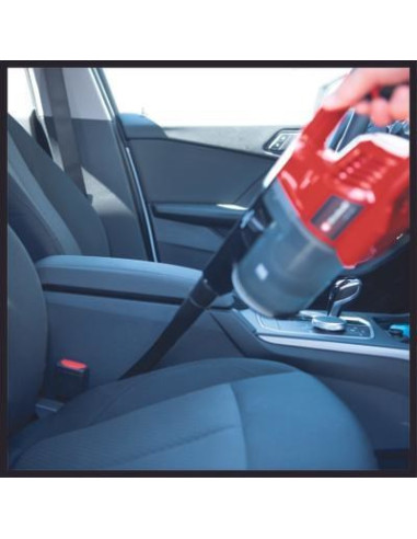 Einhell Te-Sv 18 Li-Solo 2-In-1 Stick Vacuum Bateria Suchy Bez Worka Czarny, Czerwony