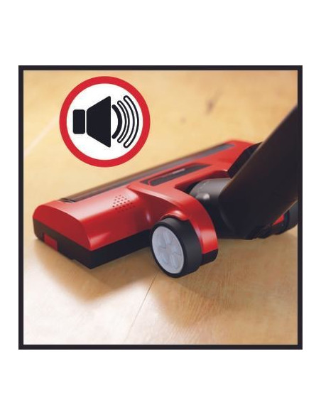 Einhell Te-Sv 18 Li-Solo 2-In-1 Stick Vacuum Bateria Suchy Bez Worka Czarny, Czerwony
