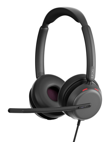 Epos Impact 860T Anc Zestaw Słuchawkowy Przewodowa Opaska Na Głowę Biuro/Centrum Telefoniczne Usb Type-C Czarny
