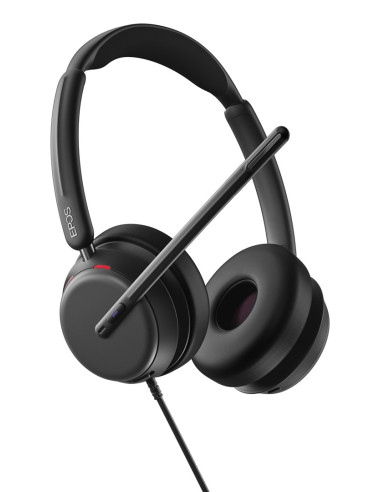 Epos Impact 860T Anc Zestaw Słuchawkowy Przewodowa Opaska Na Głowę Biuro/Centrum Telefoniczne Usb Type-C Czarny