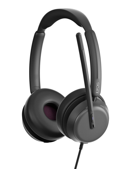 Epos Impact 860T Anc Zestaw Słuchawkowy Przewodowa Opaska Na Głowę Biuro/Centrum Telefoniczne Usb Type-C Czarny