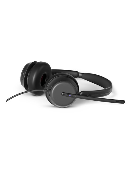 Epos Impact 860T Anc Zestaw Słuchawkowy Przewodowa Opaska Na Głowę Biuro/Centrum Telefoniczne Usb Type-C Czarny