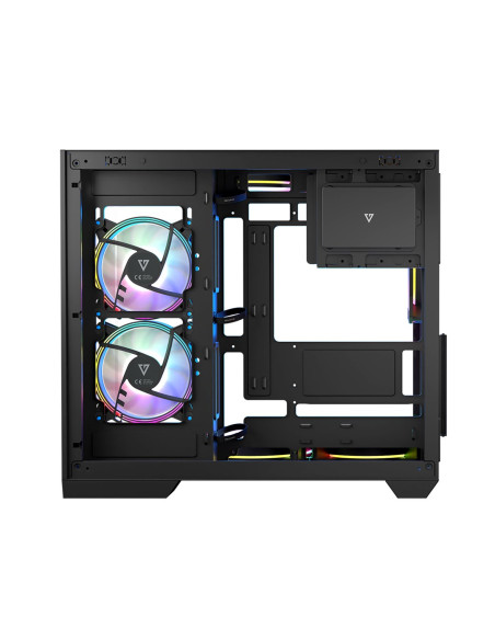 Modecom Obudowa Volcano Panorama Apex Argb 5F Midi Black