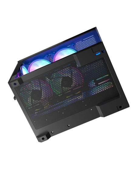 Modecom Obudowa Volcano Panorama Apex Argb 5F Midi Black