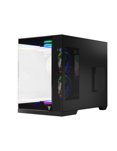 Modecom Obudowa Volcano Panorama Apex Argb 5F Midi Black