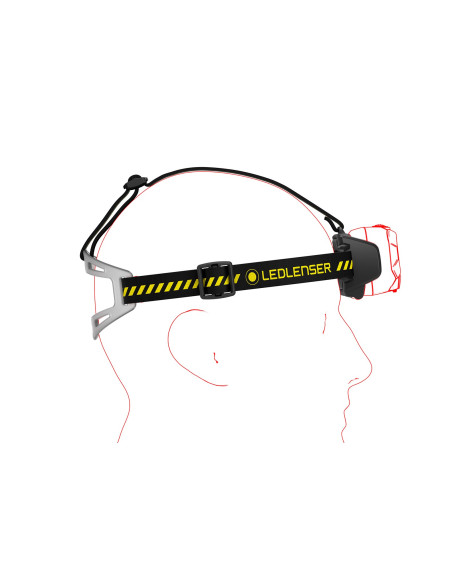 Ledlenser Hf8R Work Czarny Latarka Czołowa Led