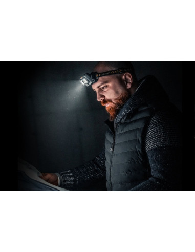 Ledlenser Hf8R Work Czarny Latarka Czołowa Led