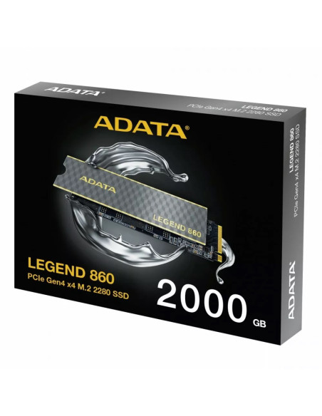 Adata Dysk Ssd Legend 860 2Tb Pcie 4X4 6000/5000 Mb/S M.2